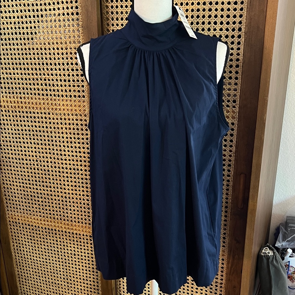 NWT Navy Sleeveless Women's Top by INC.